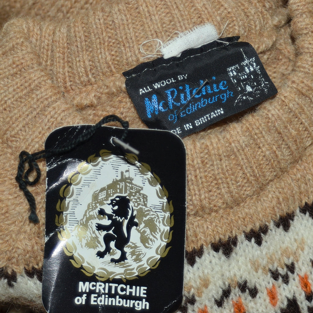 original tags McRitchie vintage sweater