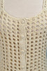 detail vintage crochet top