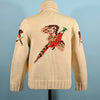 pheasant Cowichan sweater