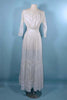 Edwardian white dress 