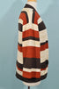 vintage 70s striped relaxed fit cardigan 