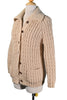warm cozy hand knit vintage OOAK sweater
