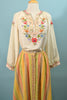 vintage blouse and skirt