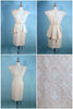Vintage 50s dress, removable peplum