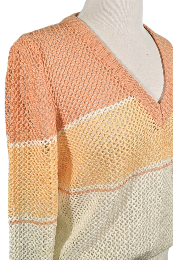 vintage 70s sweater detail