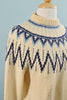 detail 50s knit ski sweater