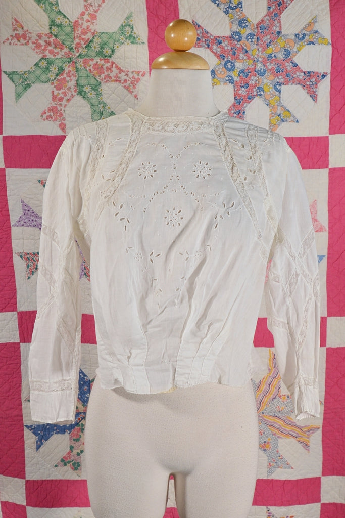 Antique Edwardian Victorian blouse